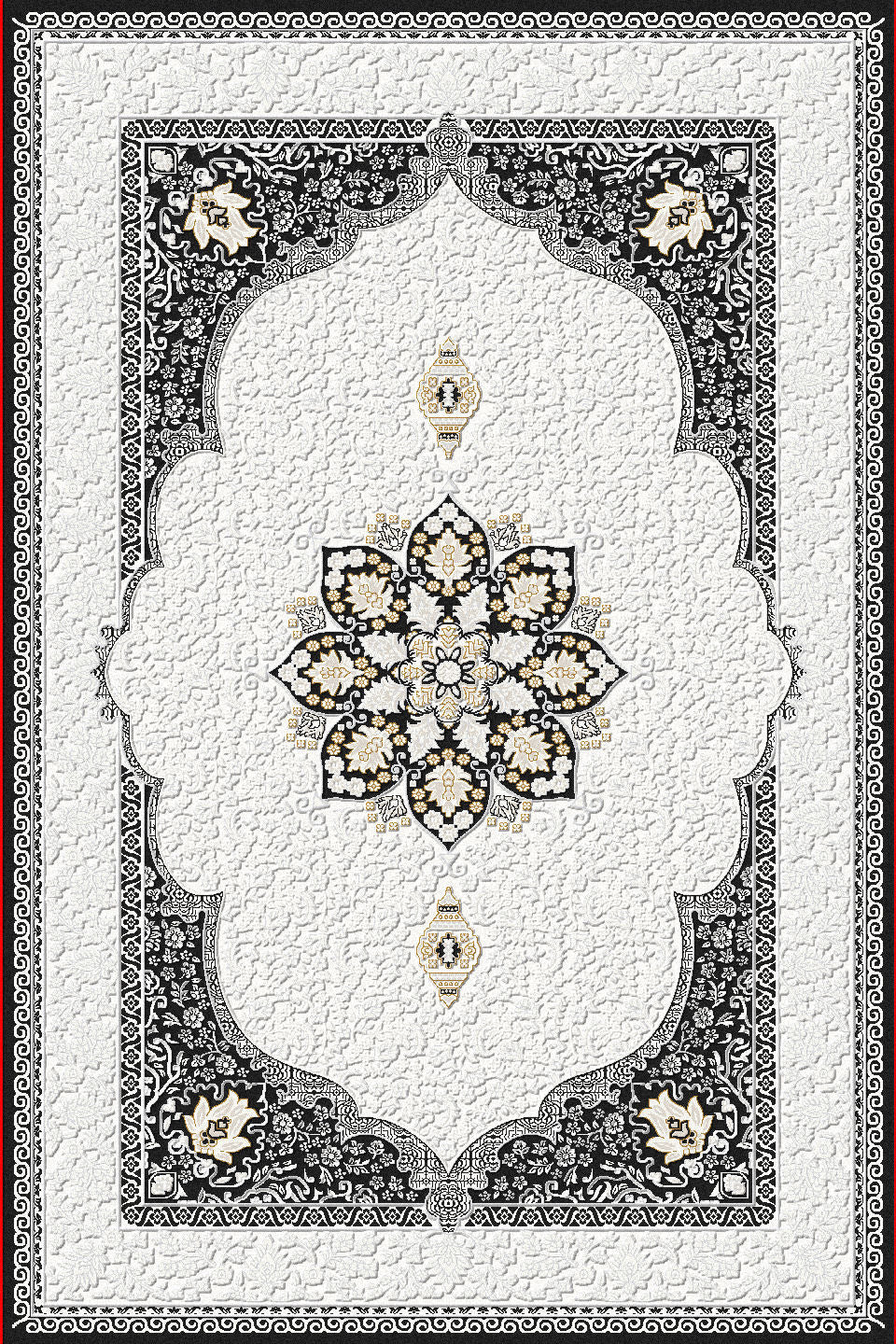 PZA-D796A-CREAM BLACK