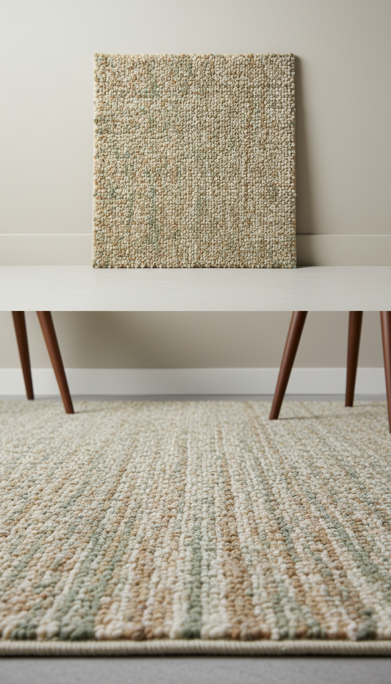 Plush Wool Carpet Sample