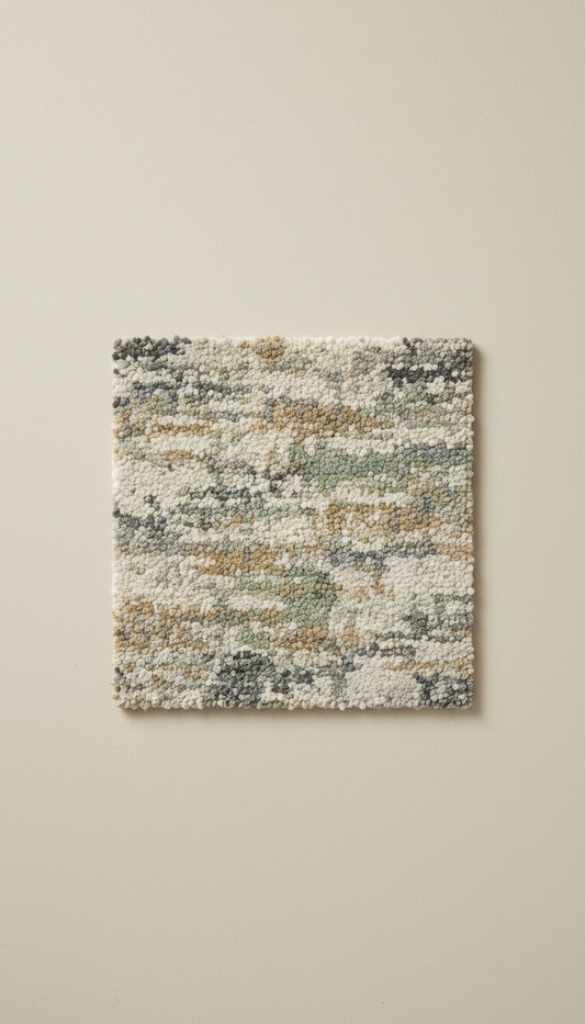 Bamboo bath mat with non-slip base